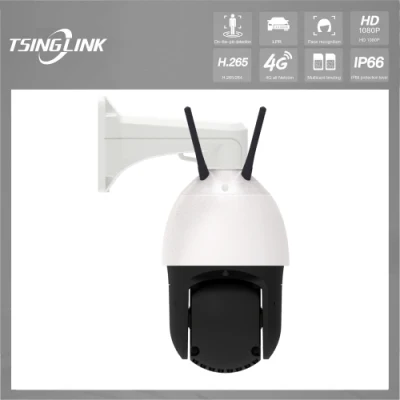 30X Zoom Starlight CCTV 4G Wireless Security Surveillance High Speed PTZ Dome Camera