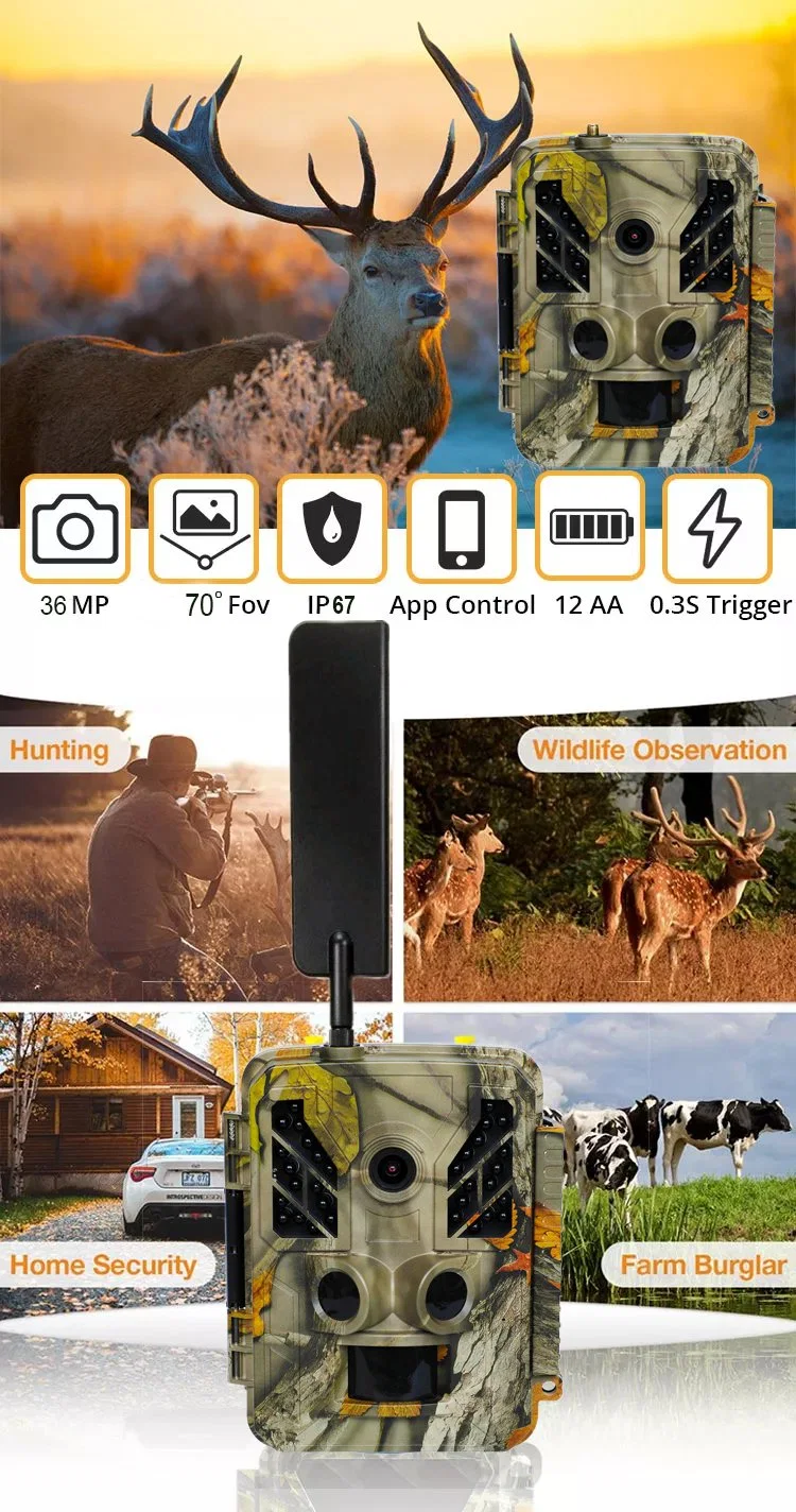 Bstcam Infrared 4G Hunting Trail Camera