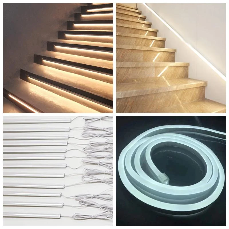 LED PIR Motion Senso Lamps Smart Home Step Light Wall Corridor Lamp Hallway Stairs Depot Lighting