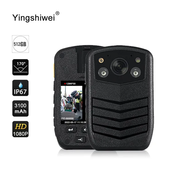 Ahd 1440p Night Vision Body Camera Wireless WiFi GPS Positioning Cop Law Enforcement Video Recorder 4G Body Worn Camera
